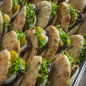 ⁦מיני פיתה סביח⁩ – תמונה ⁦3⁩