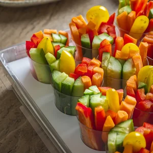 ⁦מגש ירקות אישי⁩ – תמונה ⁦3⁩